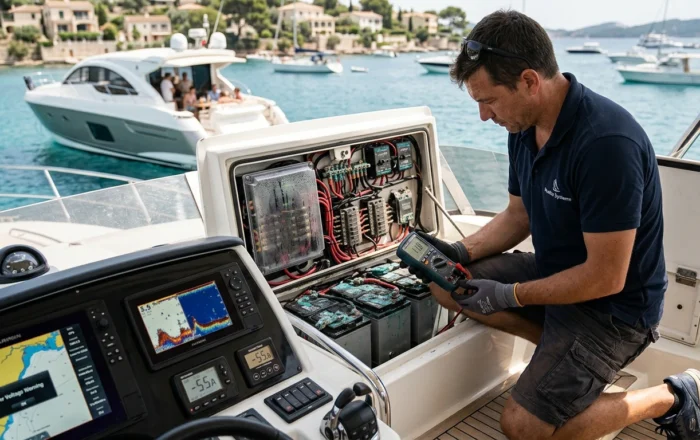 Fallos eléctricos más comunes en verano en barcos (y cómo evitarlos)