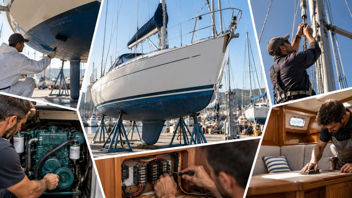 Cómo preparar un barco para los próximos diez años: trabajos de refit prioritarios