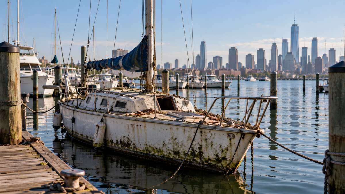 Nueva Jersey incorpora un registro compartido para combatir los barcos abandonados