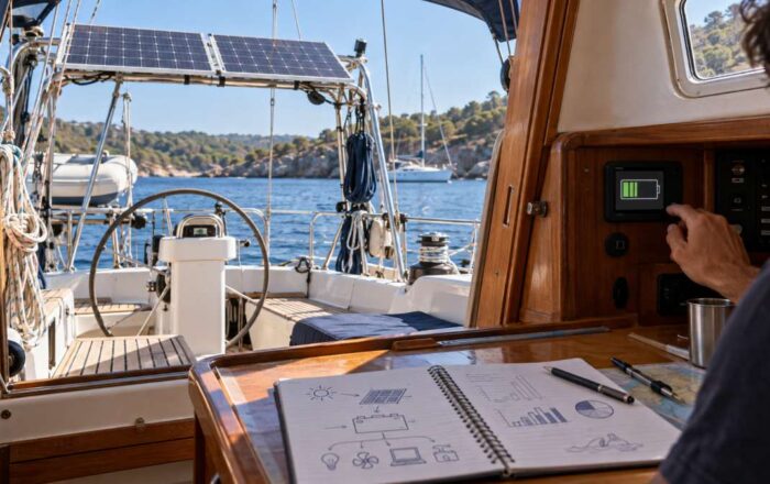 Autonomía solar en un barco: cómo calcularla y evaluar las promesas del fabricante